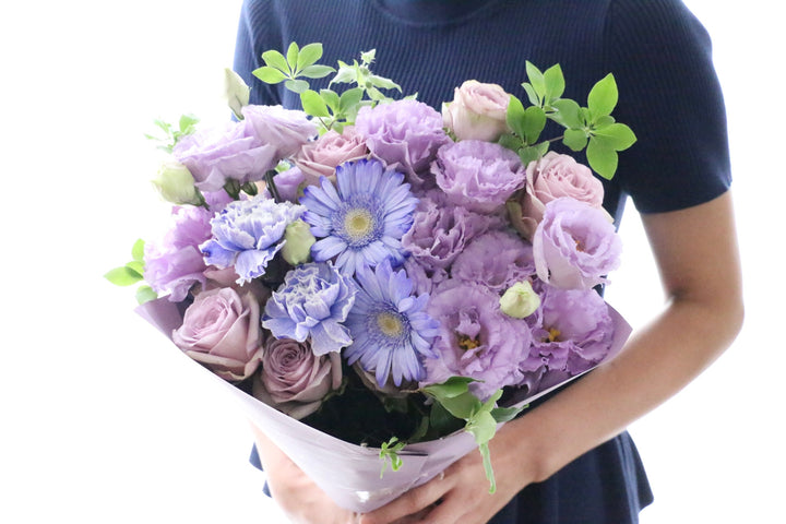 紫の花束 10,000円