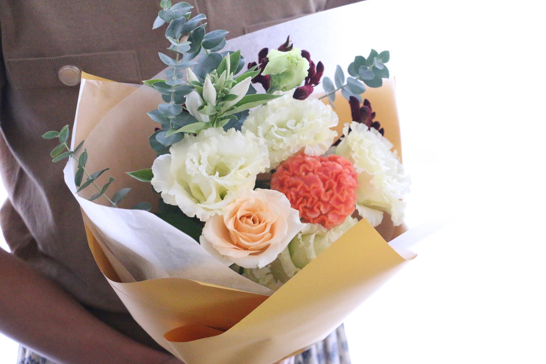 【敬老の日】秋の花束 黄色 Sサイズ　3,500円