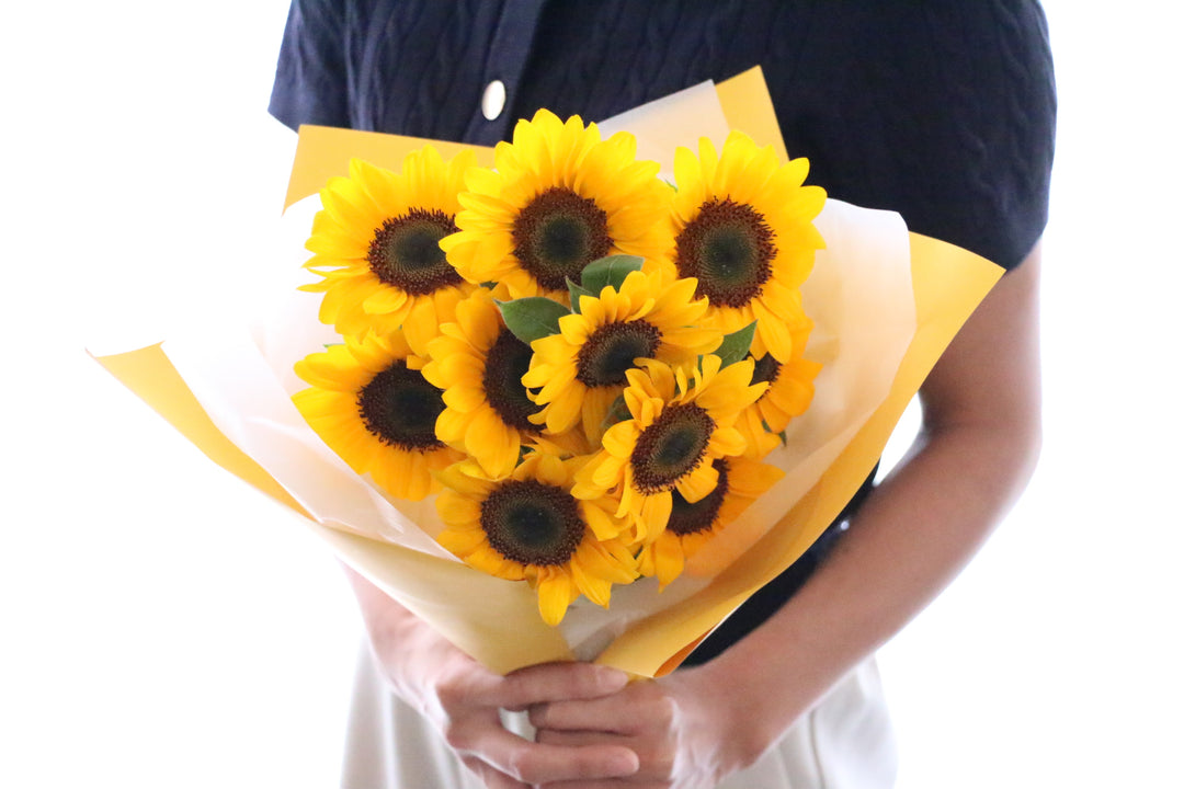 ひまわりの花束（10本）