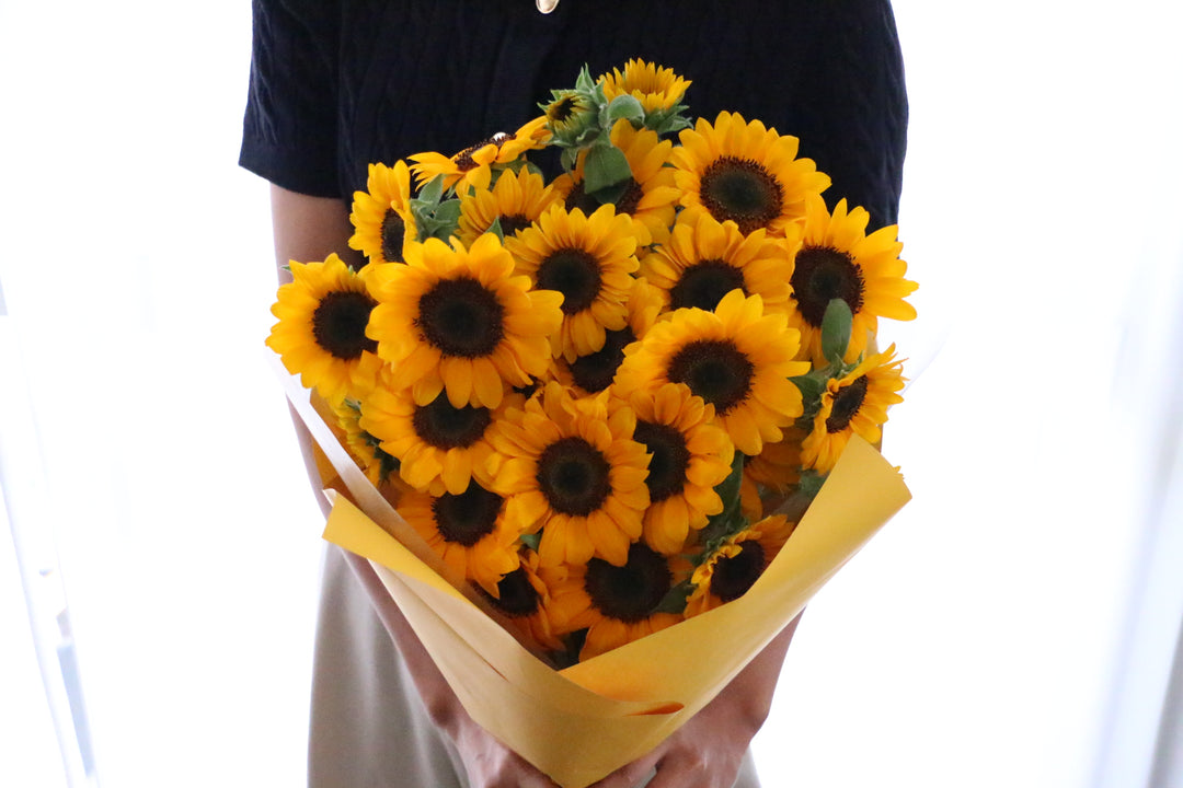 ひまわりの花束（30本）