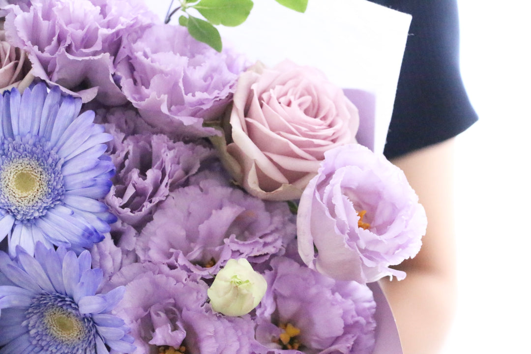 紫の花束 8,000円
