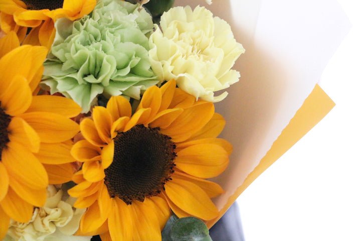ひまわり入りの花束 4,000円