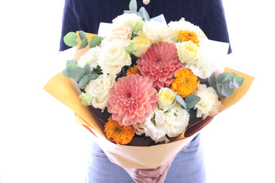 黄色・オレンジ色の花束 10,000円