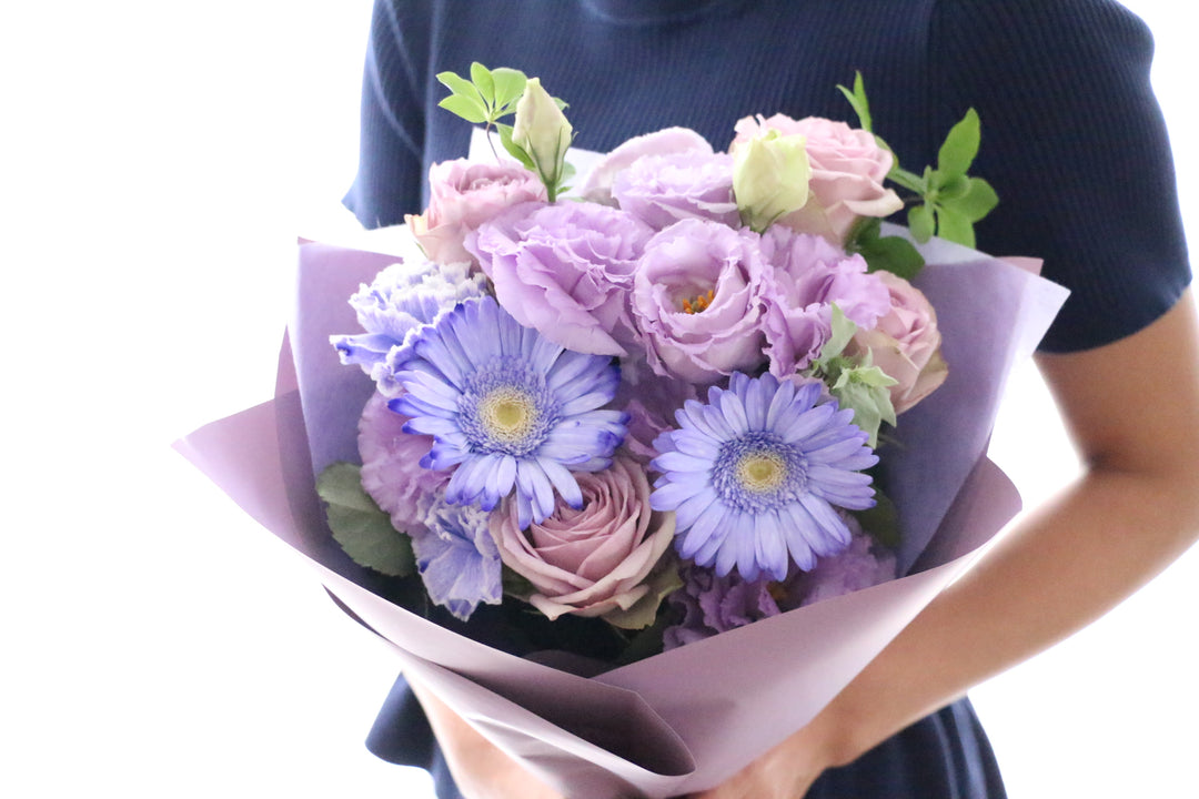 紫の花束 6,000円