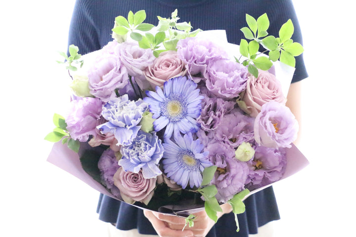 紫の花束 9,000円