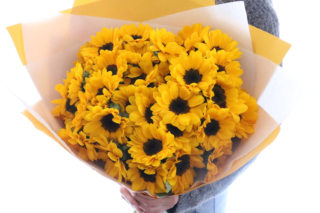 ひまわりの花束（35本）