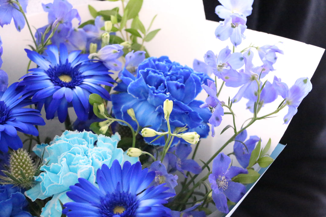 水色・青・白の花束 5,000円