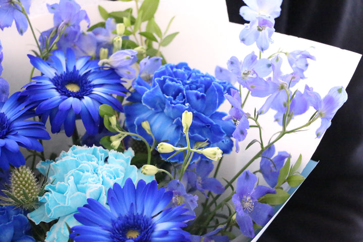 水色・青・白の花束 5,000円