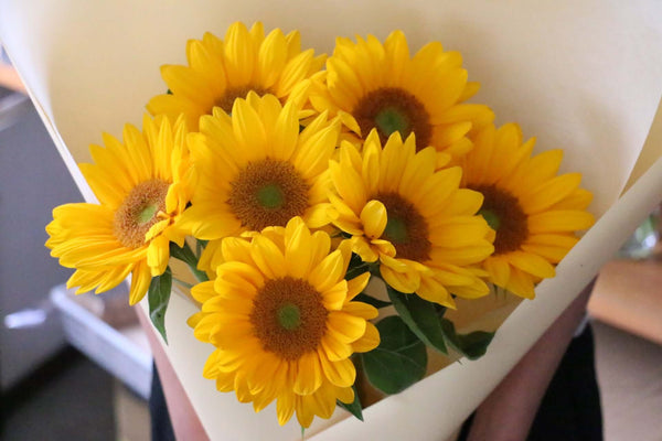 ひまわりの花束（7本）
