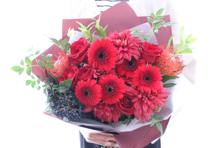 赤色の花束 12,000円