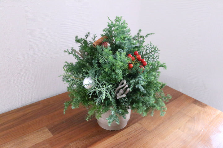 クリスマスツリーアレンジメント　Sサイズ　3,500円