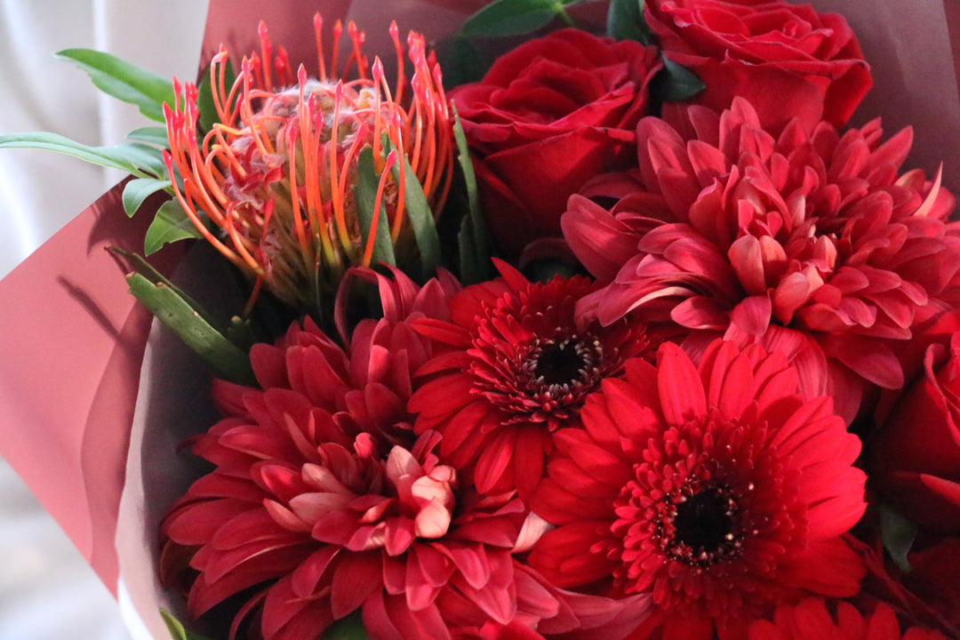 赤色の花束 7,000円