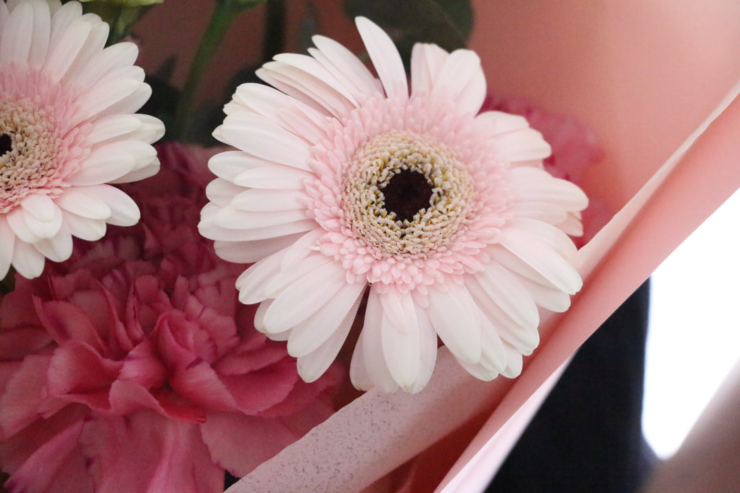 ピンクガーベラ入りの花束 Sサイズ 3,000円